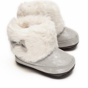 6-12M Vegan Leather Maya Boots - by Jack & Lily